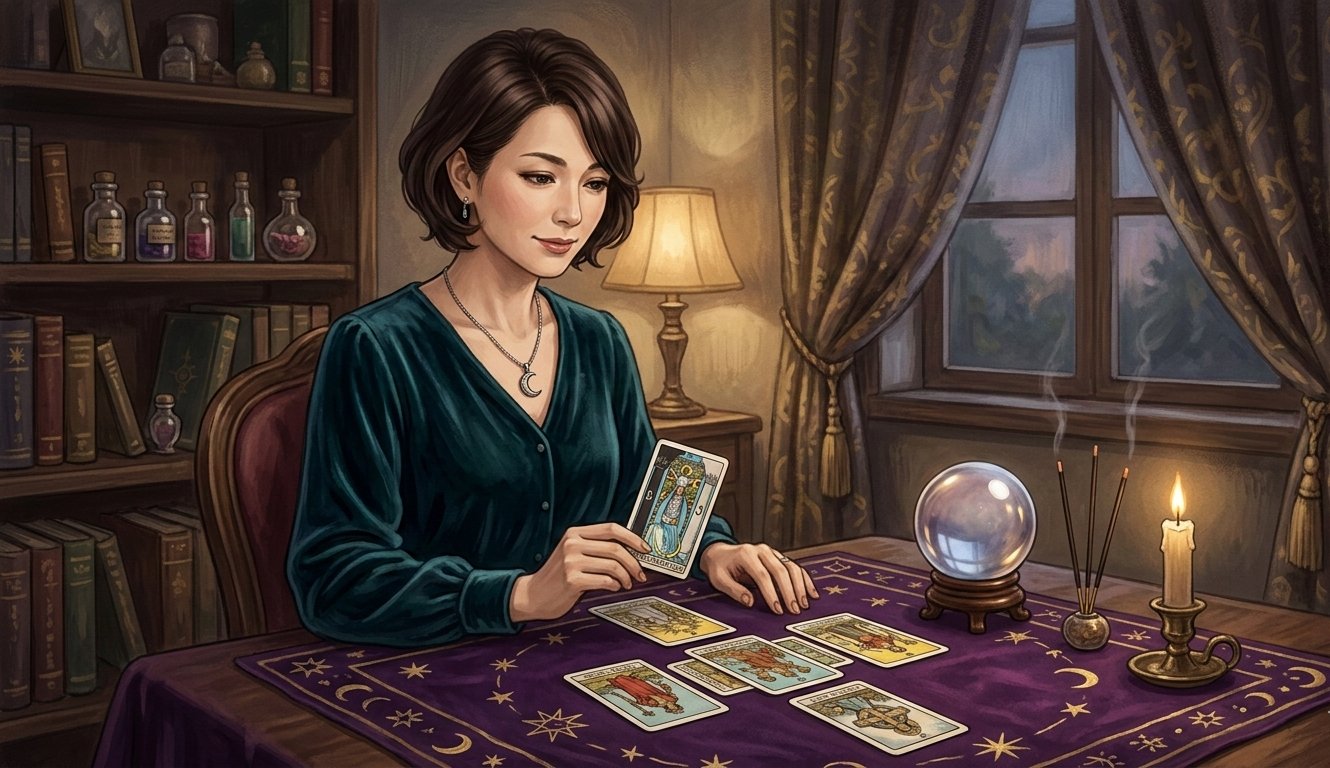 タロットリーディングの先生